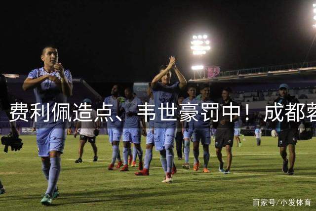 费利佩造点、韦世豪罚中！成都蓉城主场1比1绝平武汉三镇，联赛取得五连平